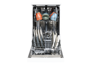 White Knight WK-AT45FSDW Slimline Dishwasher - White - E Rated