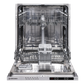 White Knight WK-AT60BIDW Standard Dishwasher - Silver - E Rated