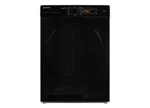 White Knight WK-AT8CBK 8kg Condenser Tumble Dryer - Black