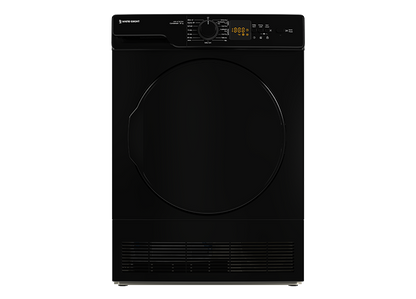 White Knight WK-AT8CBK 8kg Condenser Tumble Dryer - Black