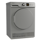 White Knight WK-AT8CS 8kg Condenser Tumble Dryer - Silver