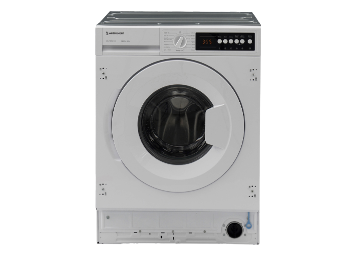 White Knight WK-ATBIWM814W 8kg Integrated Washing Machine with 1400rpm