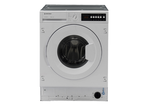 White Knight WK-ATBIWM814W 8kg Integrated Washing Machine with 1400rpm