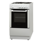 White Knight WK-ATSCG50W Gas Cooker with Hob - Single Cavity - White